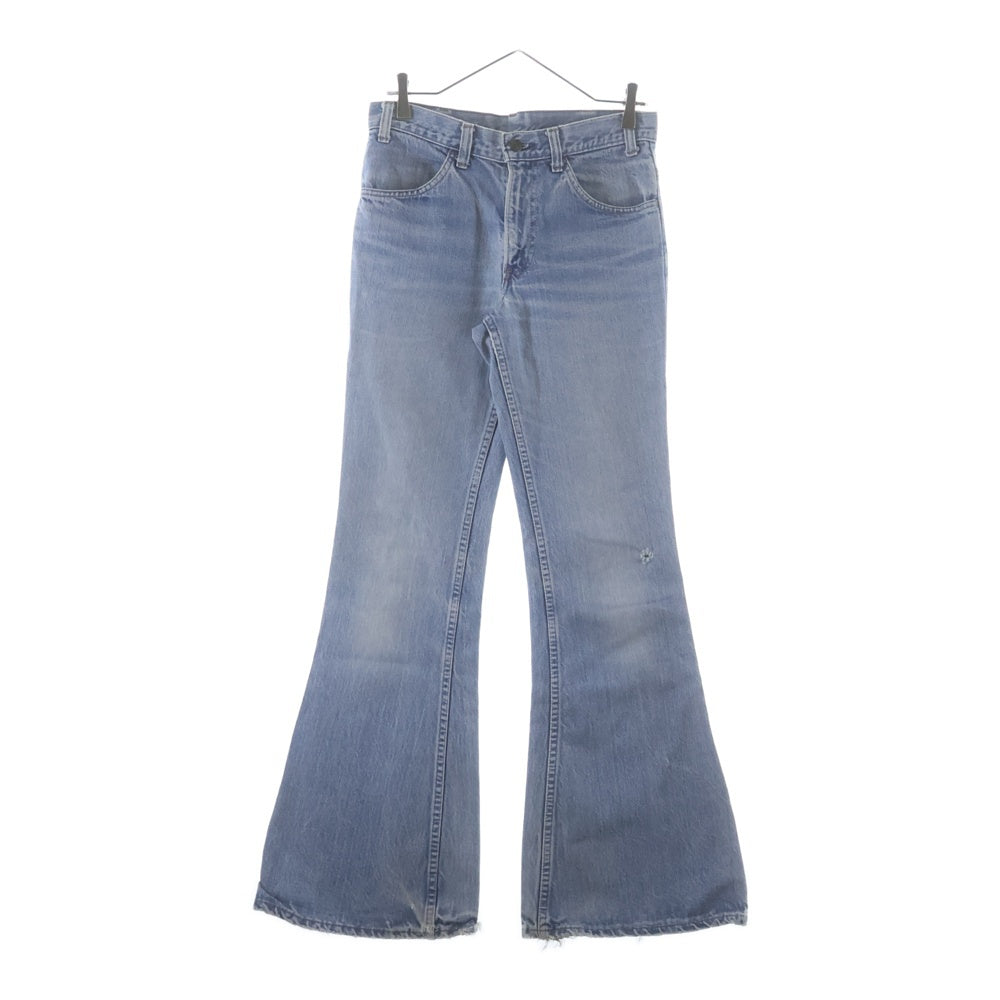 Levi's(リーバイス) 70S VINTAGE 684 ヴィンテージ ブランクタブ オレンジタブ デニムフレアパンツ ビッグベル ベルボトム インディゴ 684-0217