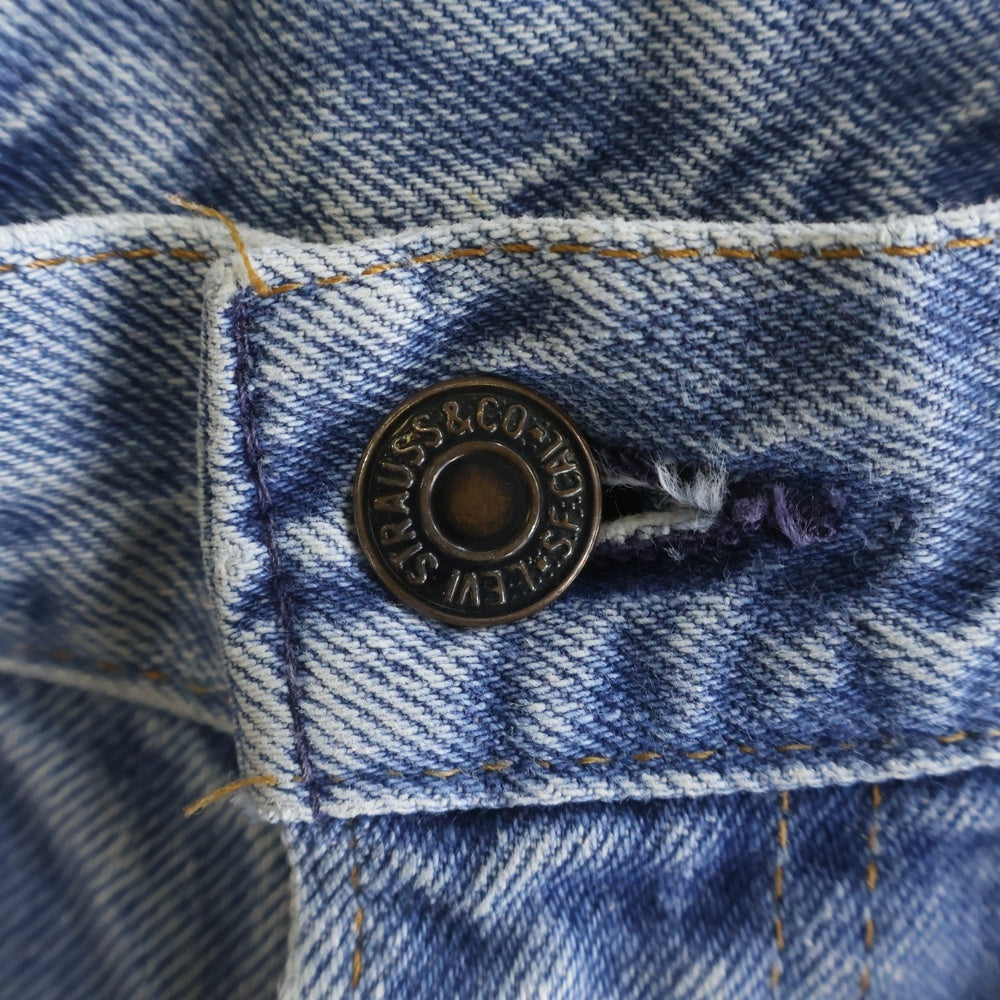 Levi's(リーバイス) 70S VINTAGE 684 ヴィンテージ ブランクタブ オレンジタブ デニムフレアパンツ ビッグベル ベルボトム インディゴ 684-0217