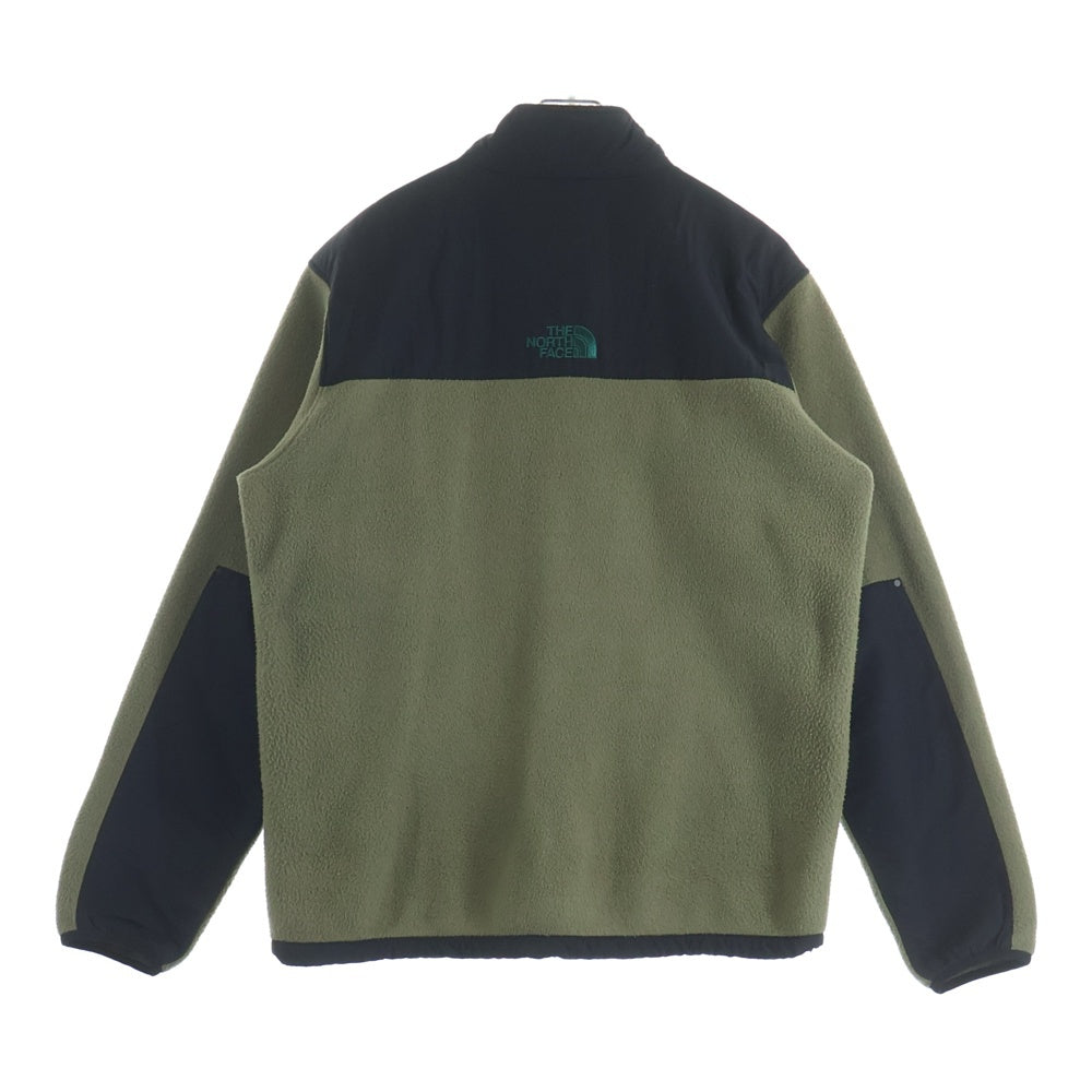 THE NORTH FACE(ザノースフェイス) STEEP TECH ZIP FLEECE スティープ テック ジップアップフリースジャケット グリーン/ブラック NA62001