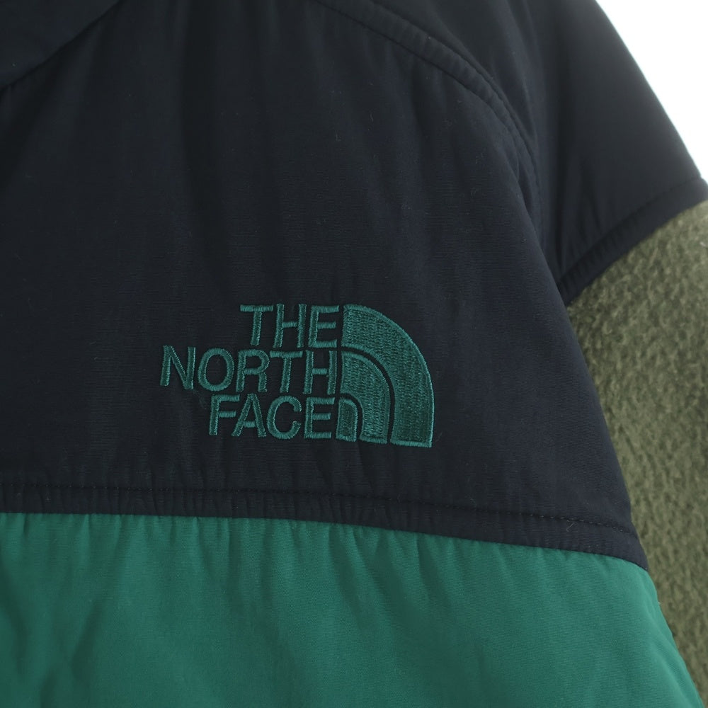 THE NORTH FACE(ザノースフェイス) STEEP TECH ZIP FLEECE スティープ テック ジップアップフリースジャケット グリーン/ブラック NA62001