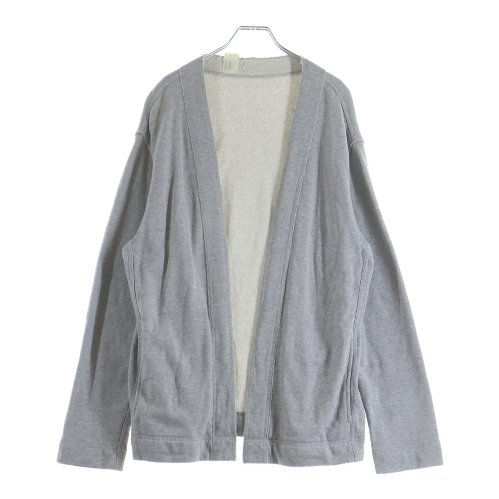 N.HOOLYWOOD(エヌハリウッド) JERSEY CARDIGAN ジャージ コットンスウェットカーディガン グレー 182-CS22-046