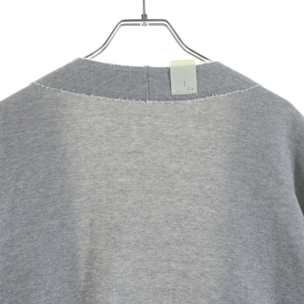 N.HOOLYWOOD(エヌハリウッド) JERSEY CARDIGAN ジャージ コットンスウェットカーディガン グレー 182-CS22-046