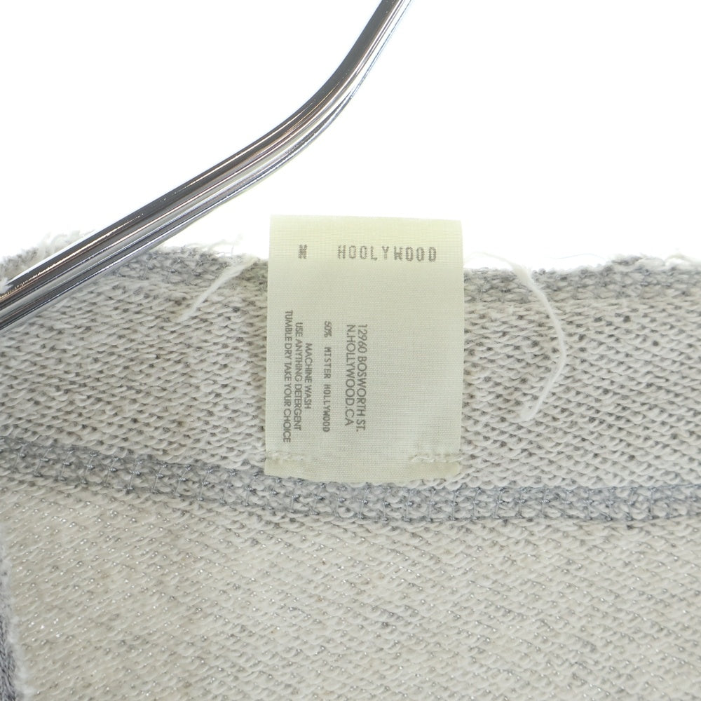 N.HOOLYWOOD(エヌハリウッド) JERSEY CARDIGAN ジャージ コットンスウェットカーディガン グレー 182-CS22-046