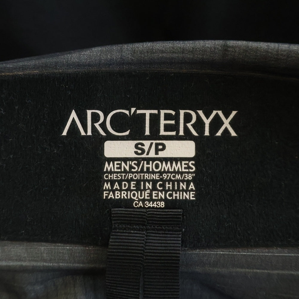 ARC'TERYX(アークテリクス) BETA LA JACKET ベータ ジップアップ ナイロン フーデッドマウンテンジャケット ブラック 11625-7-SS000638