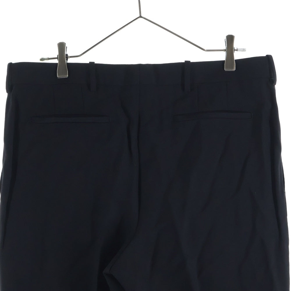 BALENCIAGA(バレンシアガ) レーヨン混 2タック ウールスラックスパンツ ブラック 314089 TKD07