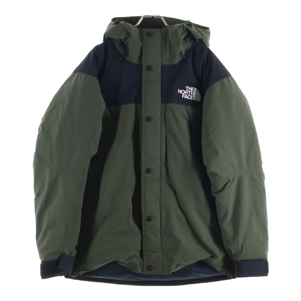 THE NORTH FACE(ザノースフェイス) MOUNTAIN DOWN JACKET GORE-TEX ゴアテックス フーデッドマウンテンダウンジャケット カーキ ND92237