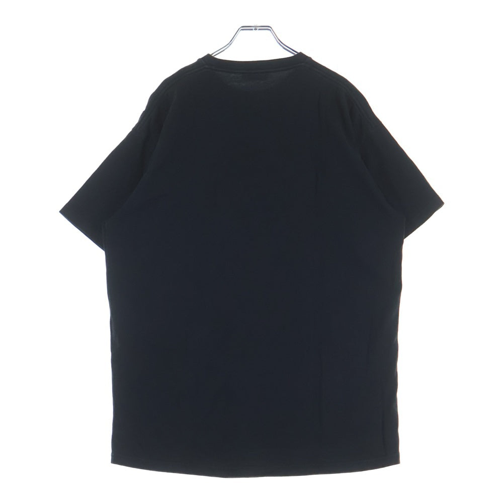 BALENCIAGA(バレンシアガ) 18SS SINNERS TEE シナー 刺? オーバーサイズ コットン 半袖Tシャツ ブラック 489862 TBV44