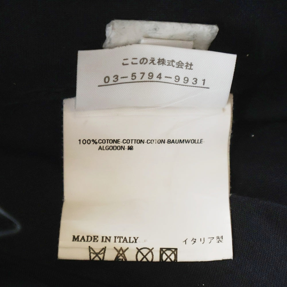 Maison Margiela(メゾンマルジェラ) 00s ここのえタグ トラウザーパンツ ブラック