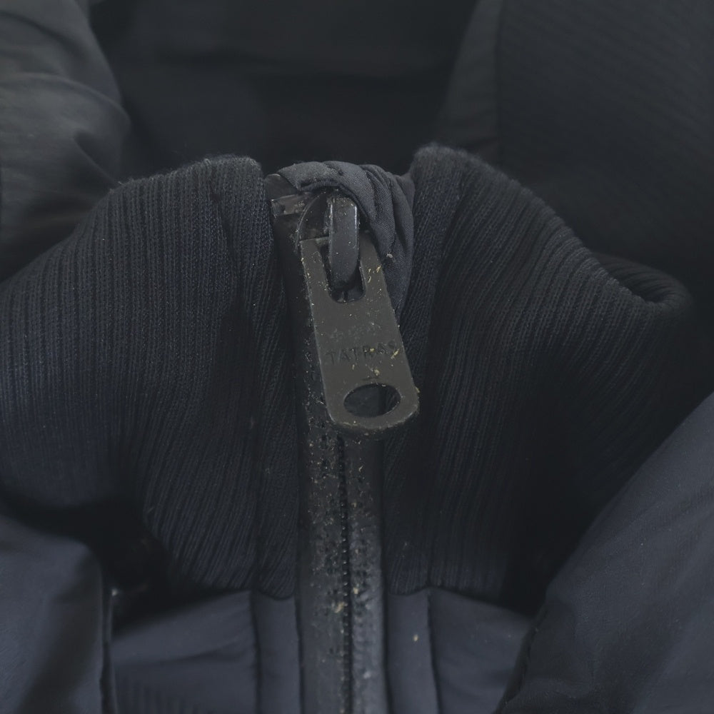 TATRAS(タトラス) 17AW TARO DOWN JACKET タロ フーデット ジップアップ ダウンジャケット ブラック MTA17A4448