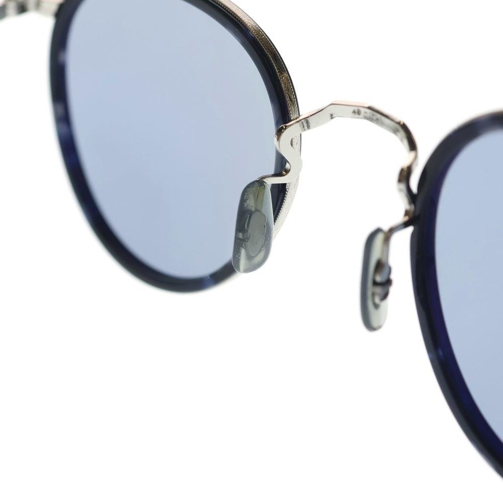 OLIVER PEOPLES(オリバーピープルズ) MP-2SUN 5063Y5 ボストンシェイプ メタルフレーム カラーレンズ サングラス アイウェア メガネ ブラック/シルバー