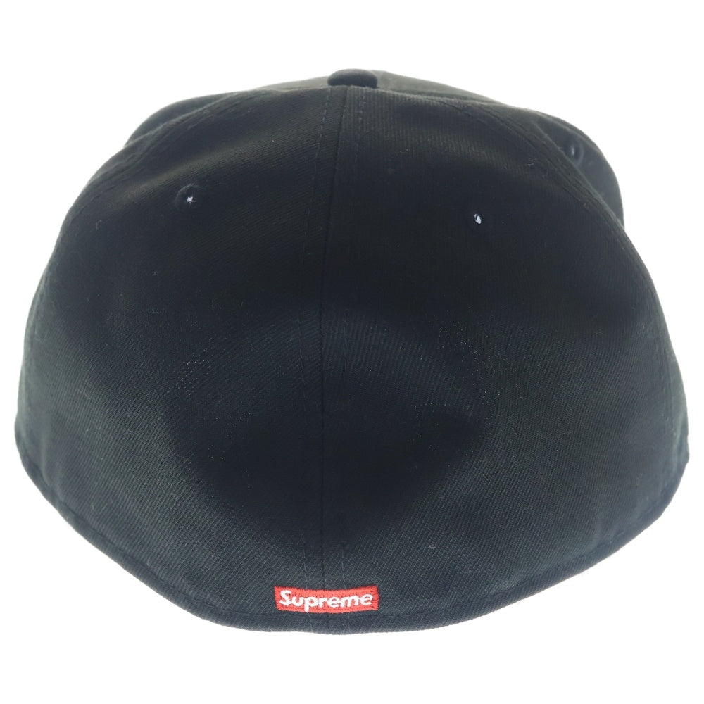 SUPREME(シュプリーム) 25AW ×NEW ERA Reaper S Logo Cap ニューエラ リーパー Sロゴ 6パネル ベースボールキャップ 帽子 ブラック