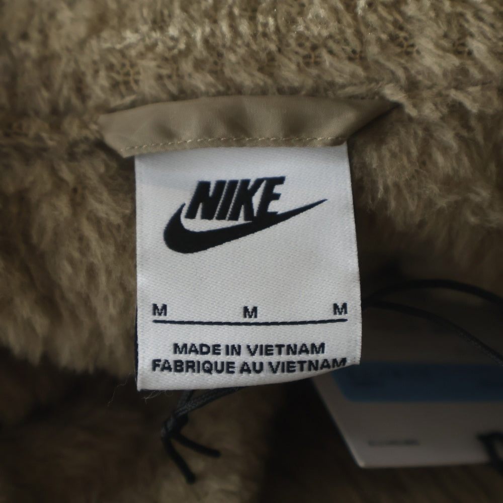 NIKE(ナイキ) ×STUSSY Full Zip Fleece ステューシー フルジップ フリースジャケット ブラウン HQ8524-223