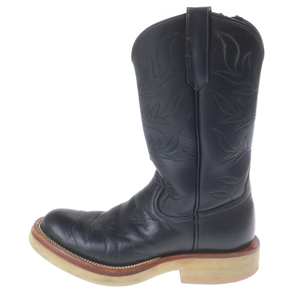 Rios Of Mercedes(リオスオブメルセデス) ROPER BOOTS ローパーブーツ レザーウェスタンブーツ ブラック