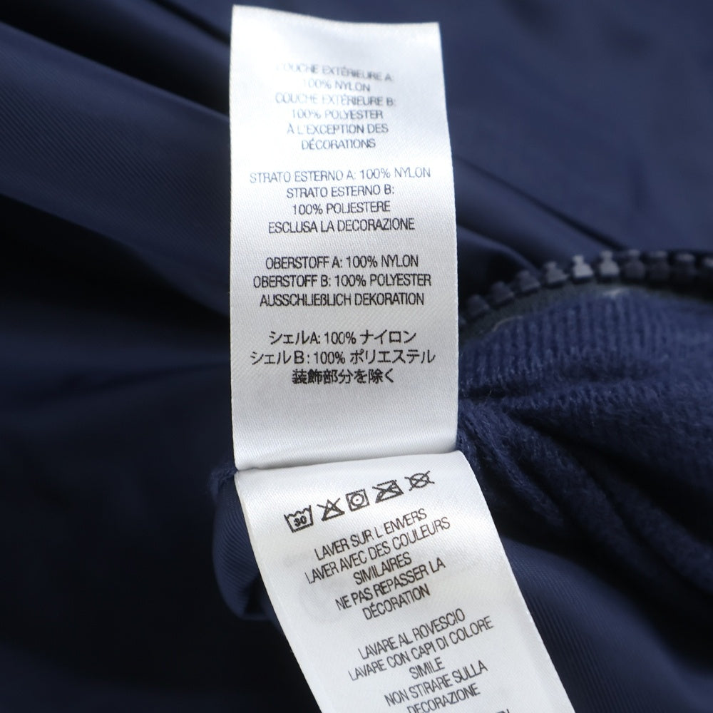 SUPREME(シュプリーム) 25AW Polartec Reversible Track Jacket ボックスロゴエンブロイダリー ポーラテック ボア ナイロン リバーシブル トラック ジャケット ネイビー/ブルー