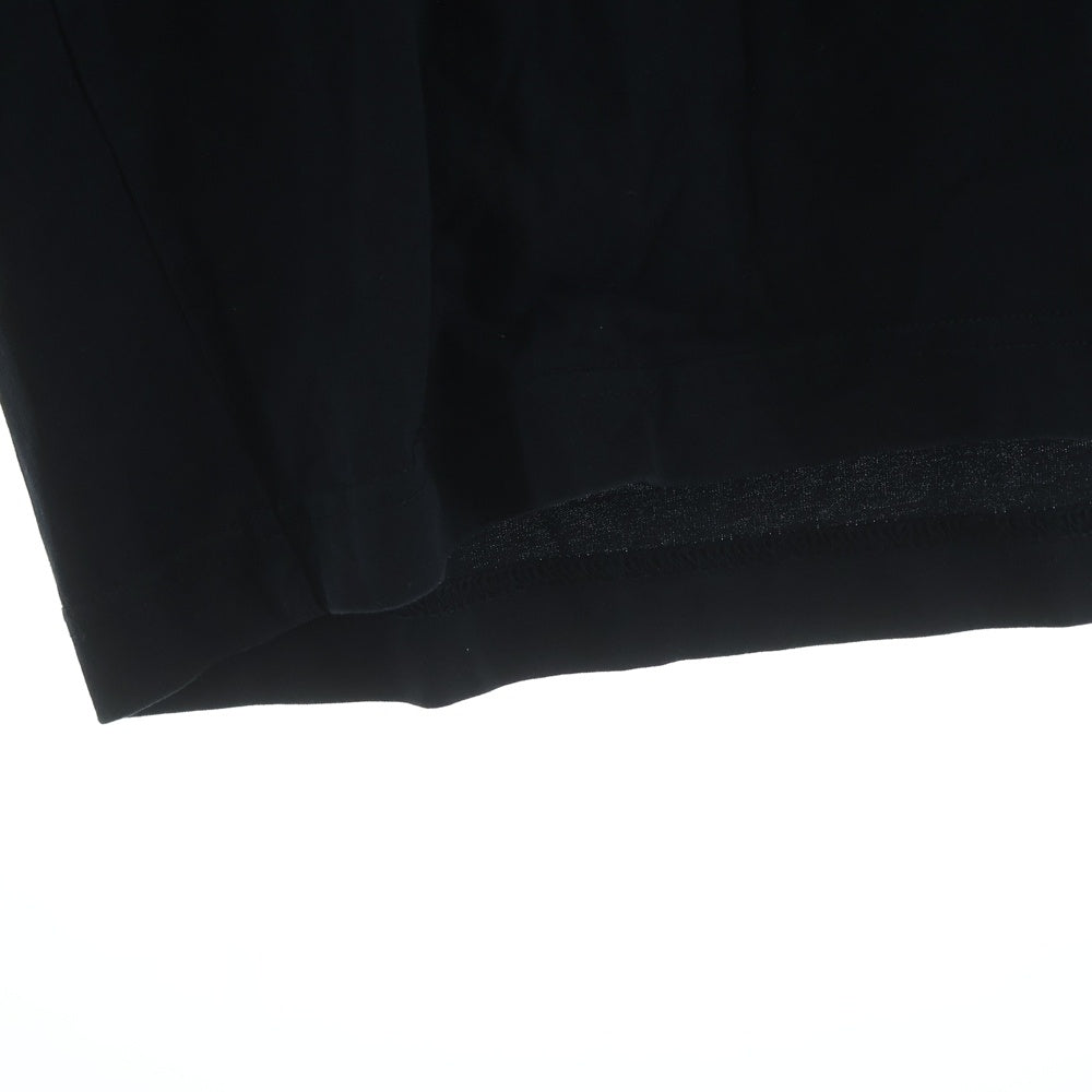 Acne Studios(アクネ ストゥディオズ) モックネック コットン 長袖Tシャツ カットソー ブラック FN-MN-TSHI000212