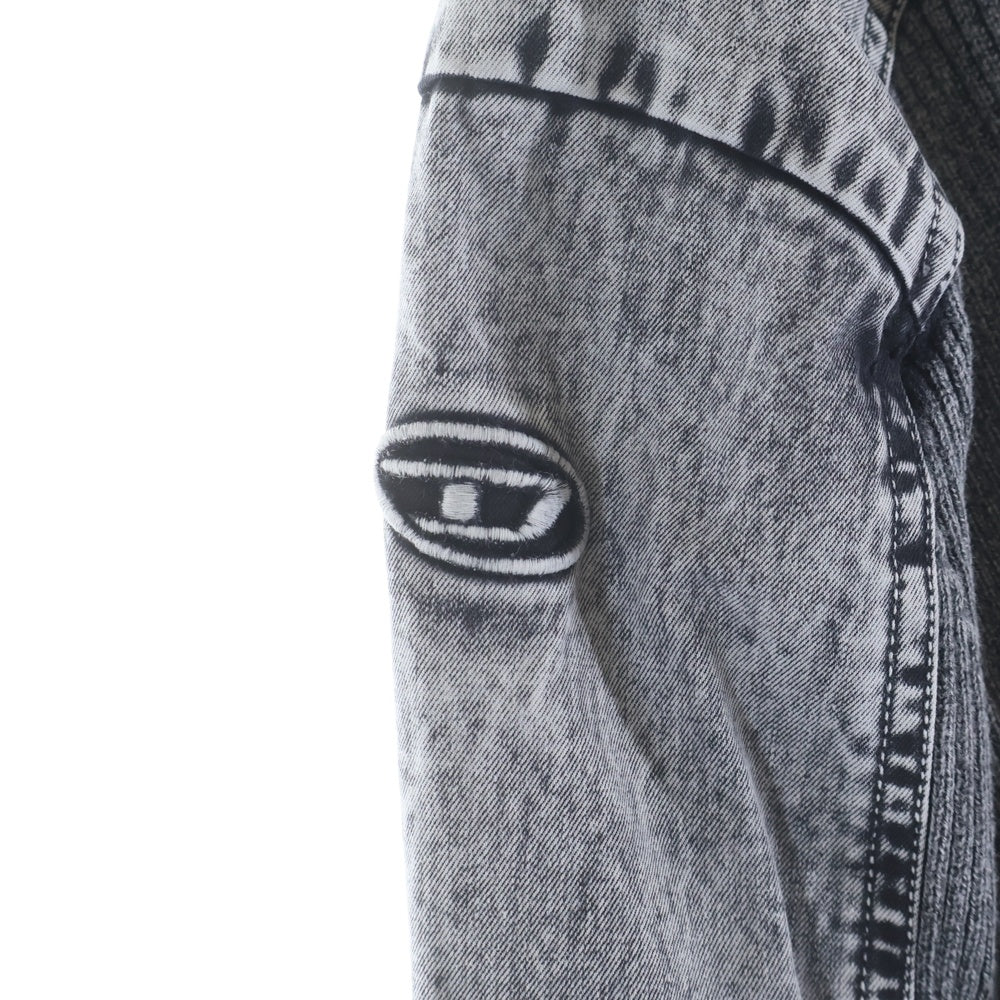 DIESEL(ディーゼル) 25SS K-MARTIN ケーマーティン コットンリブニット セーター グレー A16867 0QMAN