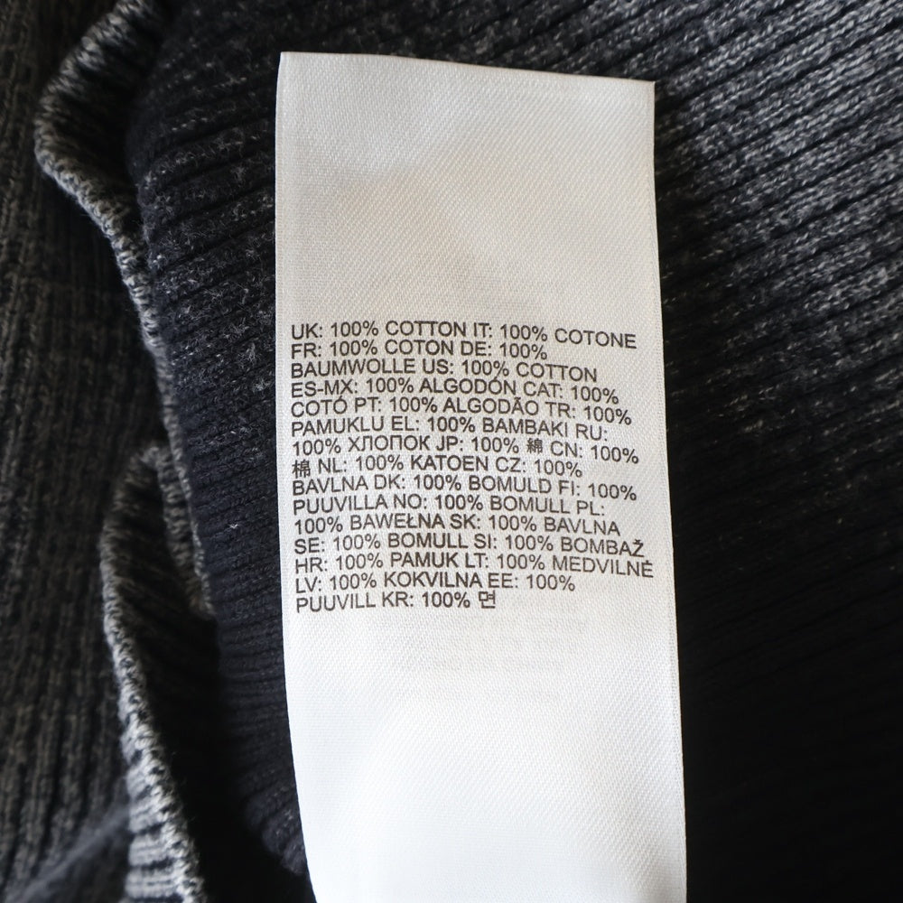 DIESEL(ディーゼル) 25SS K-MARTIN ケーマーティン コットンリブニット セーター グレー A16867 0QMAN