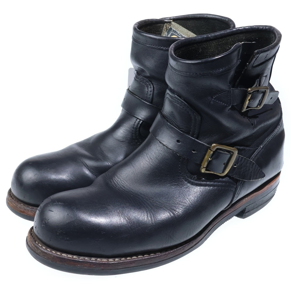 CHIPPEWA(チペワ) 黒タグ アジャスター レザーエンジニアブーツ ブラック 91002