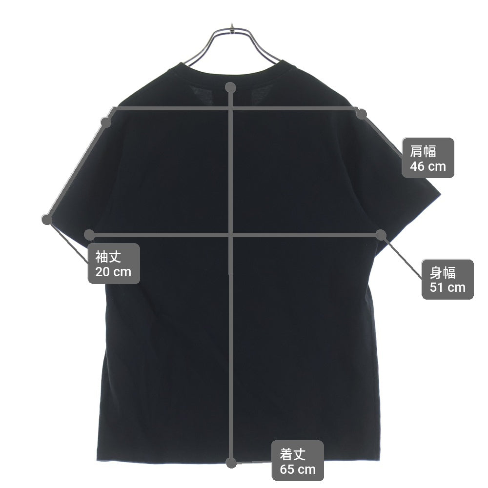GUCCI(グッチ) ブレードロゴプリント クルーネック半袖Tシャツ カットソー ブラック 565806