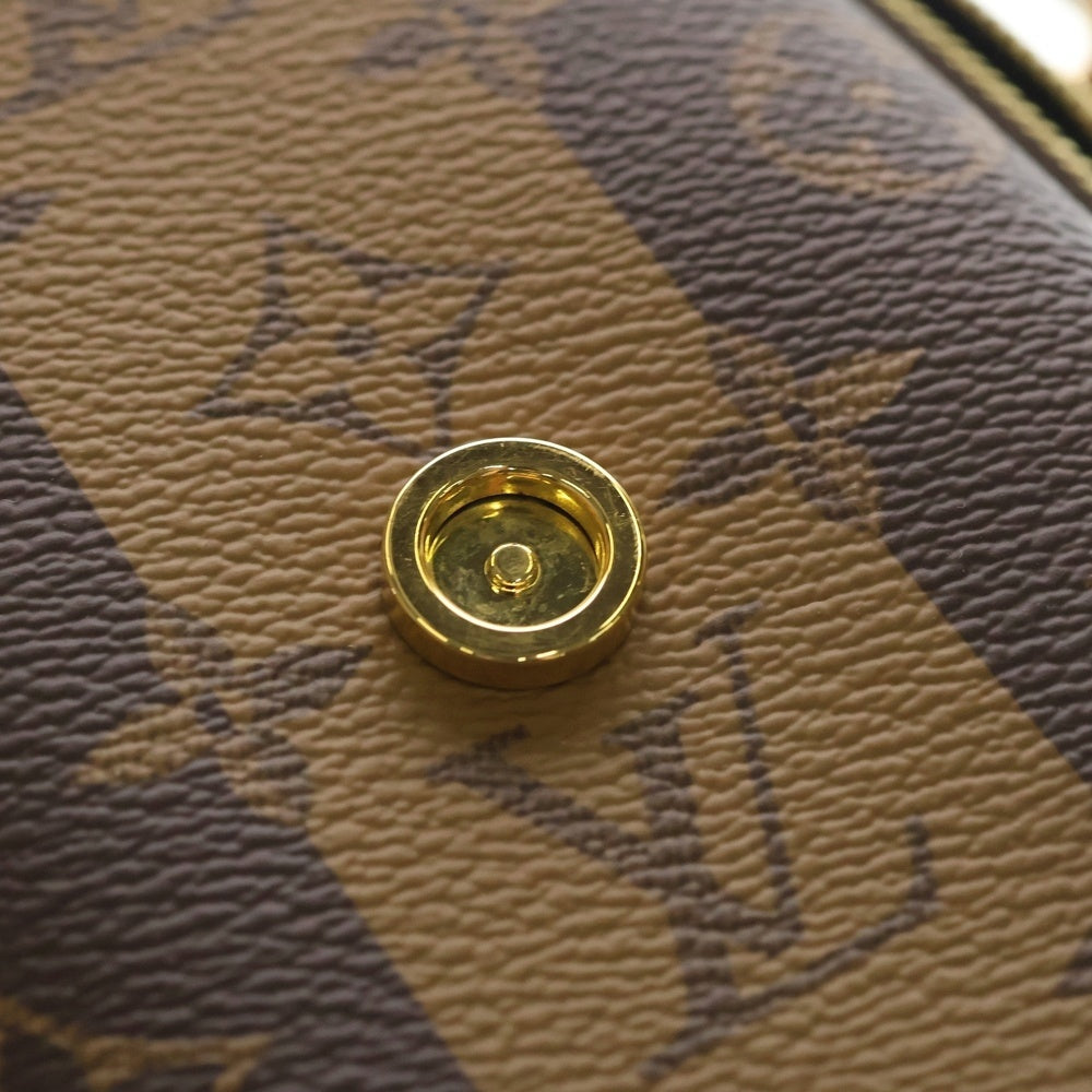 LOUIS VUITTON(ルイヴィトン) ×NIGO モノグラム ストライプ ダブル フォン ショルダーバッグ ブラウン M81005 RFID
