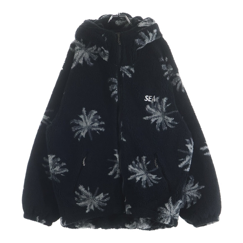 WIND AND SEA(ウィンダンシー) WDS PALM TREE PATTERN FLEECE PARKA