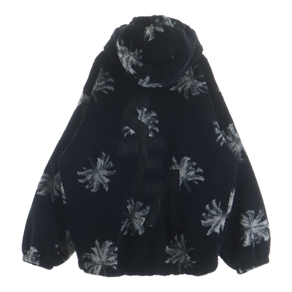 WIND AND SEA(ウィンダンシー) WDS PALM TREE PATTERN FLEECE PARKA