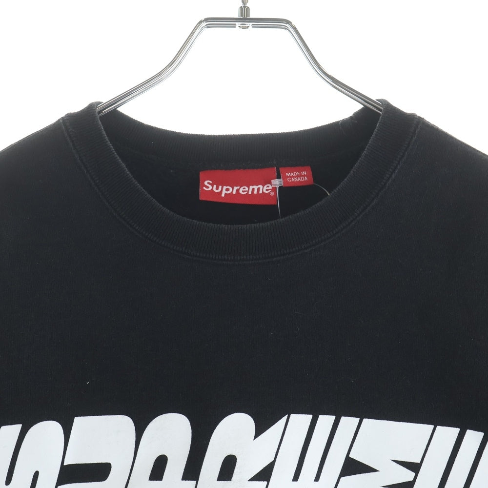 SUPREME(シュプリーム) 19AW Breed Crewneck ブリード ロゴ クルーネックスウェットシャツ トレーナー ブラック