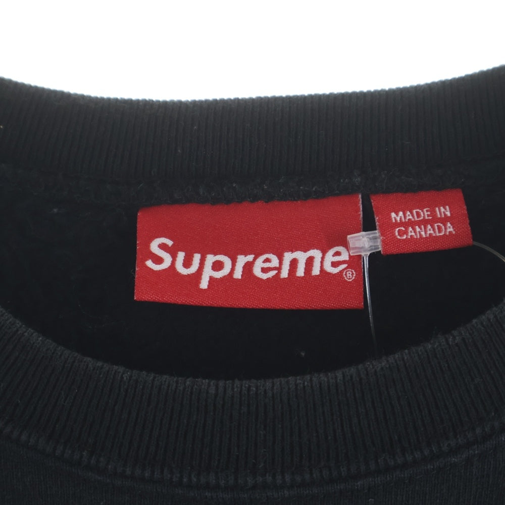 SUPREME(シュプリーム) 19AW Breed Crewneck ブリード ロゴ クルーネックスウェットシャツ トレーナー ブラック