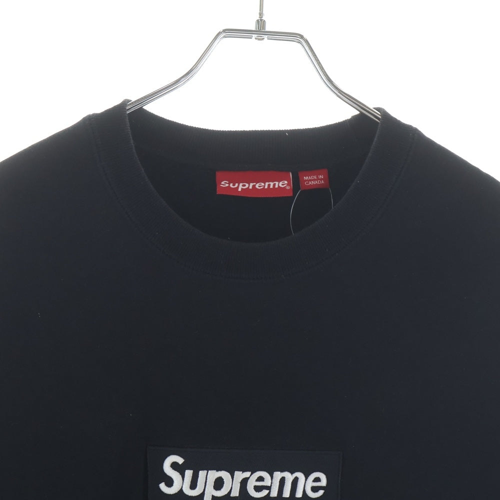 SUPREME(シュプリーム) 15AW Box Logo Crewneck Sweatshirt ボックスロゴ クルーネックスウェットシャツ トレーナー ブラック