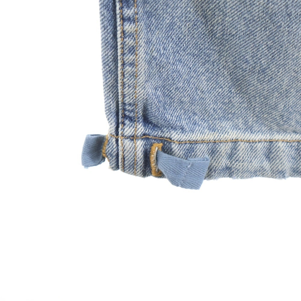 RHUDE(ルード) REZA DENIM DOUBLE KNEE PANT レザ ダブルニー ジップフライ デニムパンツ インディゴ