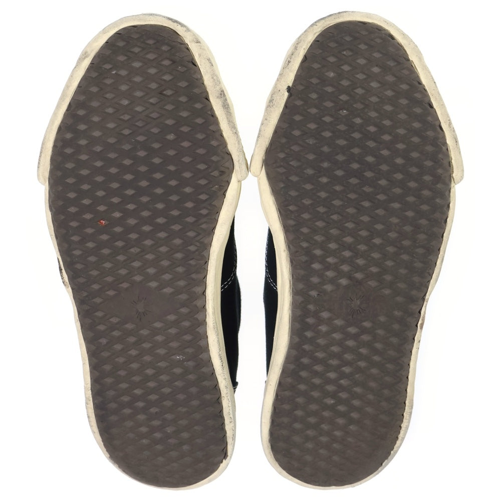 MAISON MIHARAYASUHIRO(メゾンミハラヤスヒロ) BAKER VINTAGE-LIKE OG SOLE CANVAS LOW-TOP SNEAKER ベーカー ヴィンテージライク OGソール キャンバス ローカットスニーカー ブラック A09FW735