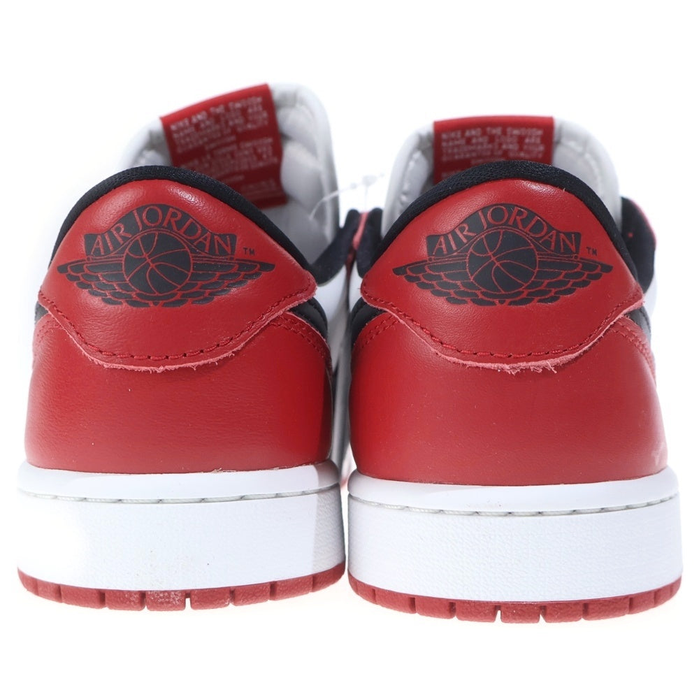 NIKE(ナイキ) AIR JORDAN1 RETRO LOW OG CHICAGO エアジョーダン1 レトロ シカゴ ローカットスニーカー ホワイト/レッド US9/27cm HQ6998-600