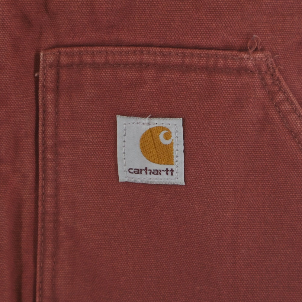 CARHARTT(カーハート) 00S Duck Vest ダック地 裏ボア ベスト ジャケット ヴィンテージ レッド WV001 VRS