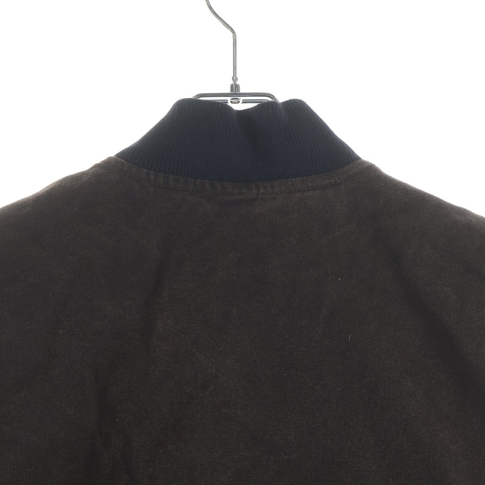 CARHARTT(カーハート) 10S Duck vest Arctic Quilt ダック地 キルティングベスト ジャケット ヴィンテージ ブラウン V02 DKB