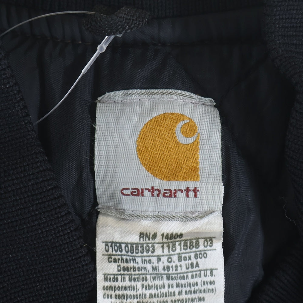 CARHARTT(カーハート) 10S Duck vest Arctic Quilt ダック地 キルティングベスト ジャケット ヴィンテージ ブラウン V02 DKB