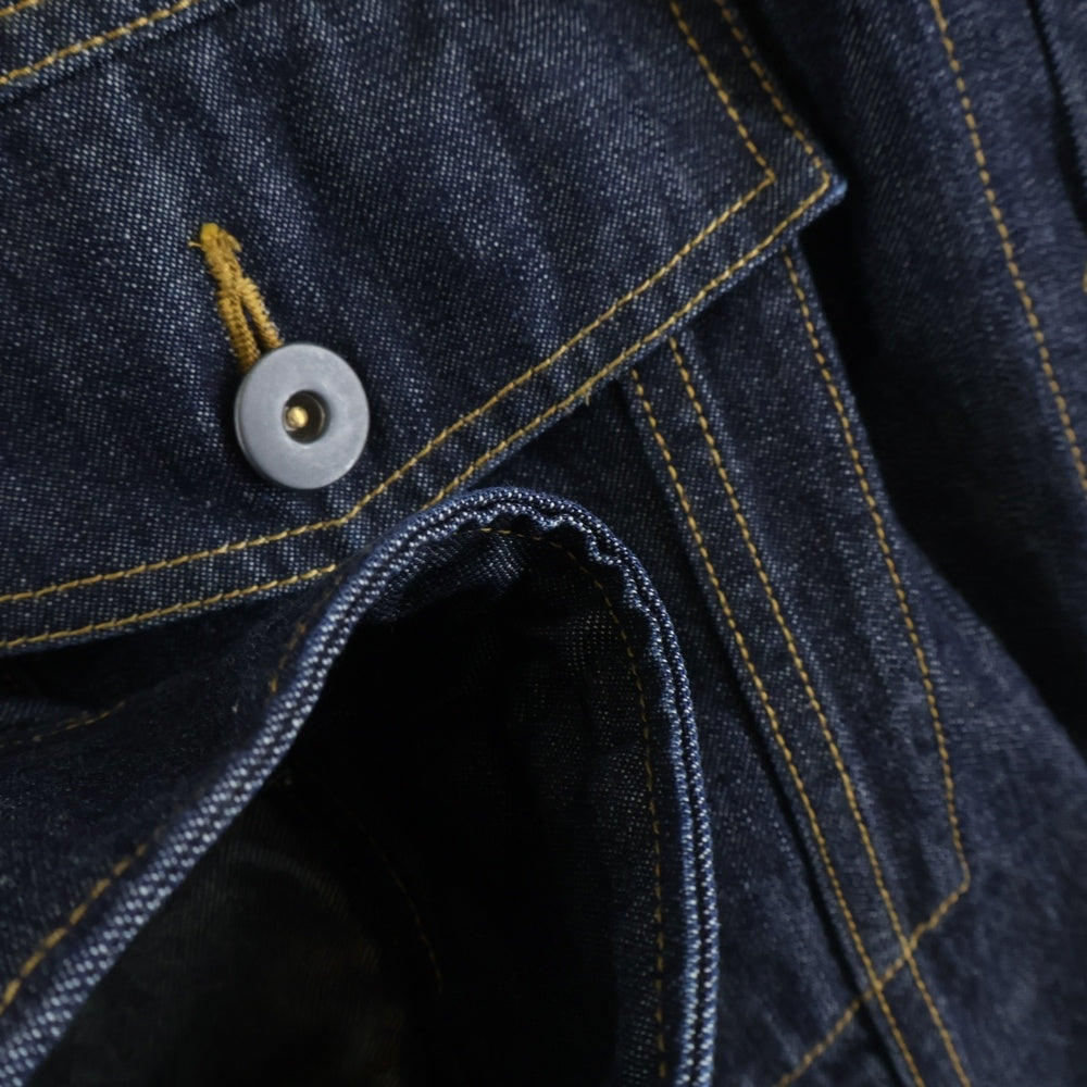 s'yte(サイト) 10OZ BIG DENIM JACKET テンオンス ビッグ デニムトラッカージャケット インディゴ UV-Y34-005