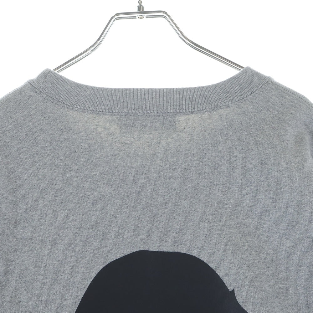A BATHING APE(アベイシングエイプ) BIG APE HEAD CREWNECK SWEATSHIRT ビッグ エイプ ヘッド クルーネック スウェット グレー 1M30113006
