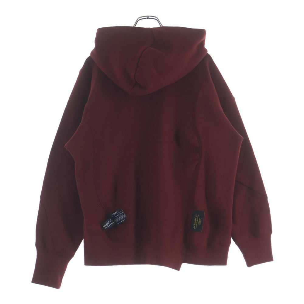 CHAMPION(チャンピオン) 25AW×UNDERCOVER REVERSE WEAVE アンダーカバー リバースウィーブ ビーズロゴ プルオーバー パーカー レッド CWSC124