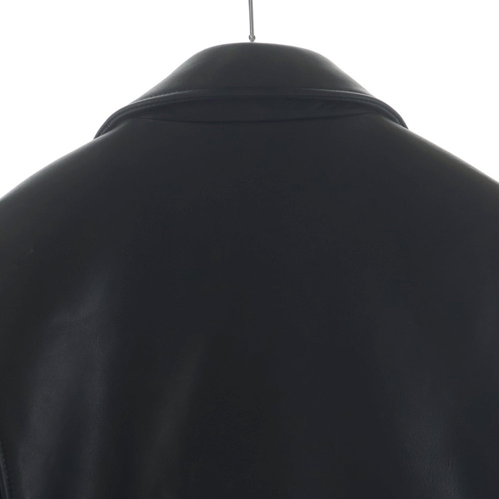UNDERCOVER(アンダーカバー) 26SS SHEEPSKIN LEATHER RIDER'S JACKET シープスキン レザー ライダース ジップアップ ジャケット ブラック UC1F4203