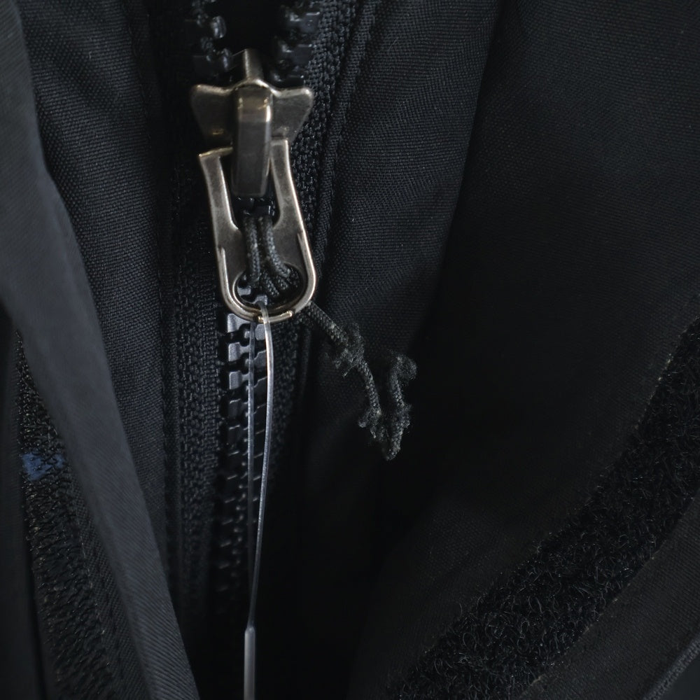 THE NORTH FACE(ザノースフェイス) MOUNTAIN JACKET GORE-TEX ロゴエンブロイダリー ゴアテックス ジップアップ フーデッド マウンテン ナイロンジャケット ブラック NP15105