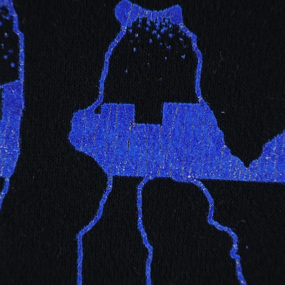 SAINT MICHAEL(セントマイケル) 25AW BBLN HOODIE バビロン プルオーバーフーディー パーカー ブラック SM-HR1-0000-C50
