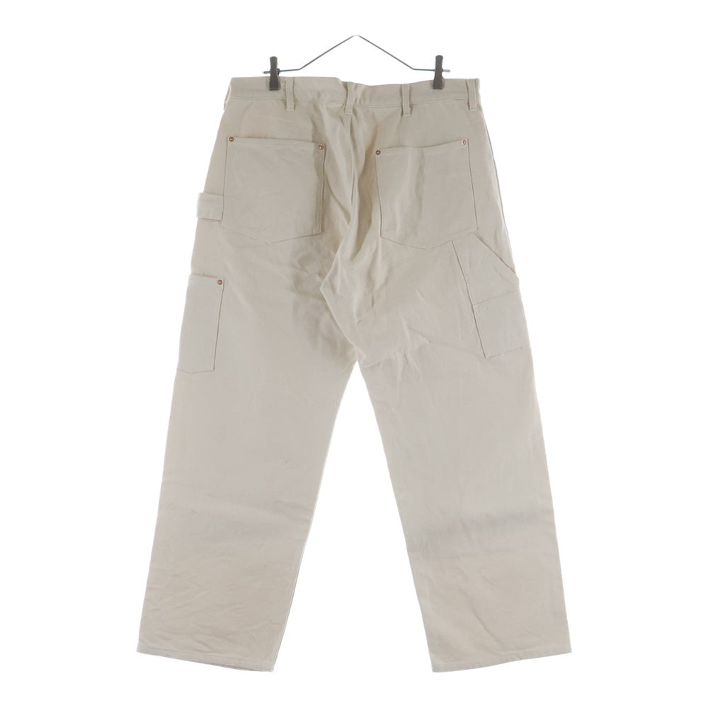 COMOLI コットンダックペインターパンツ ECRU サイズ2 24SS COMOLI(コモリ) 24SS COTTON DUCK PAINTER PANTS コットンダック