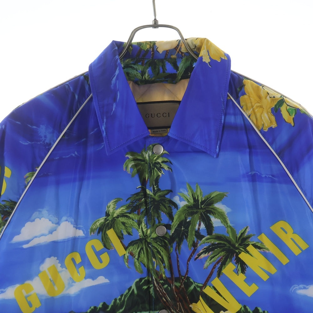 GUCCI(グッチ) 22AW From Los Angeles Print Nylon Jacket フロム