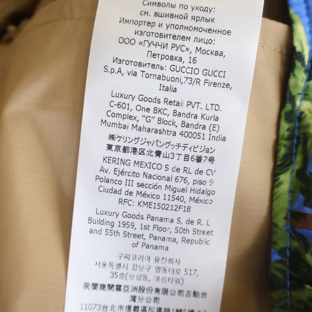 GUCCI(グッチ) 22AW From Los Angeles Print Nylon Jacket フロム