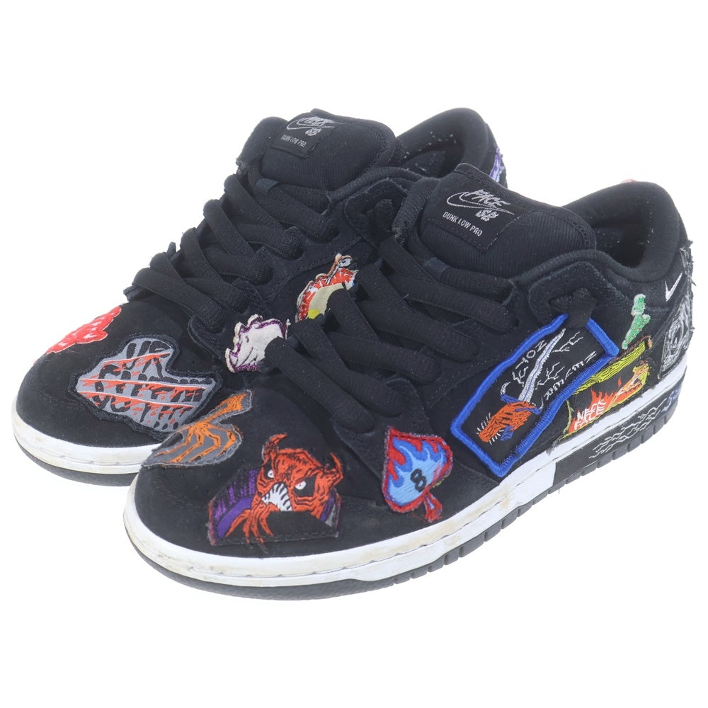NIKE SB(ナイキエスビー) DUNK LOW PRO QS NECK FACE ダンク プロ ネックフェイス ローカットスニーカー ブラック レディース US6/24cm DQ4488-001