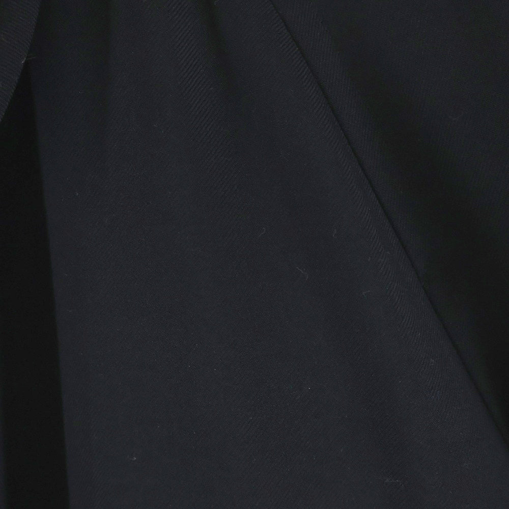 COMME des GARCONS HOMME(コムデギャルソンオム) 90AW ARCHIVE ステンカラー ラグランスリーブ ノーベント ボタンアップ ウールロングコート ブラック HC-05007S アーカイブ
