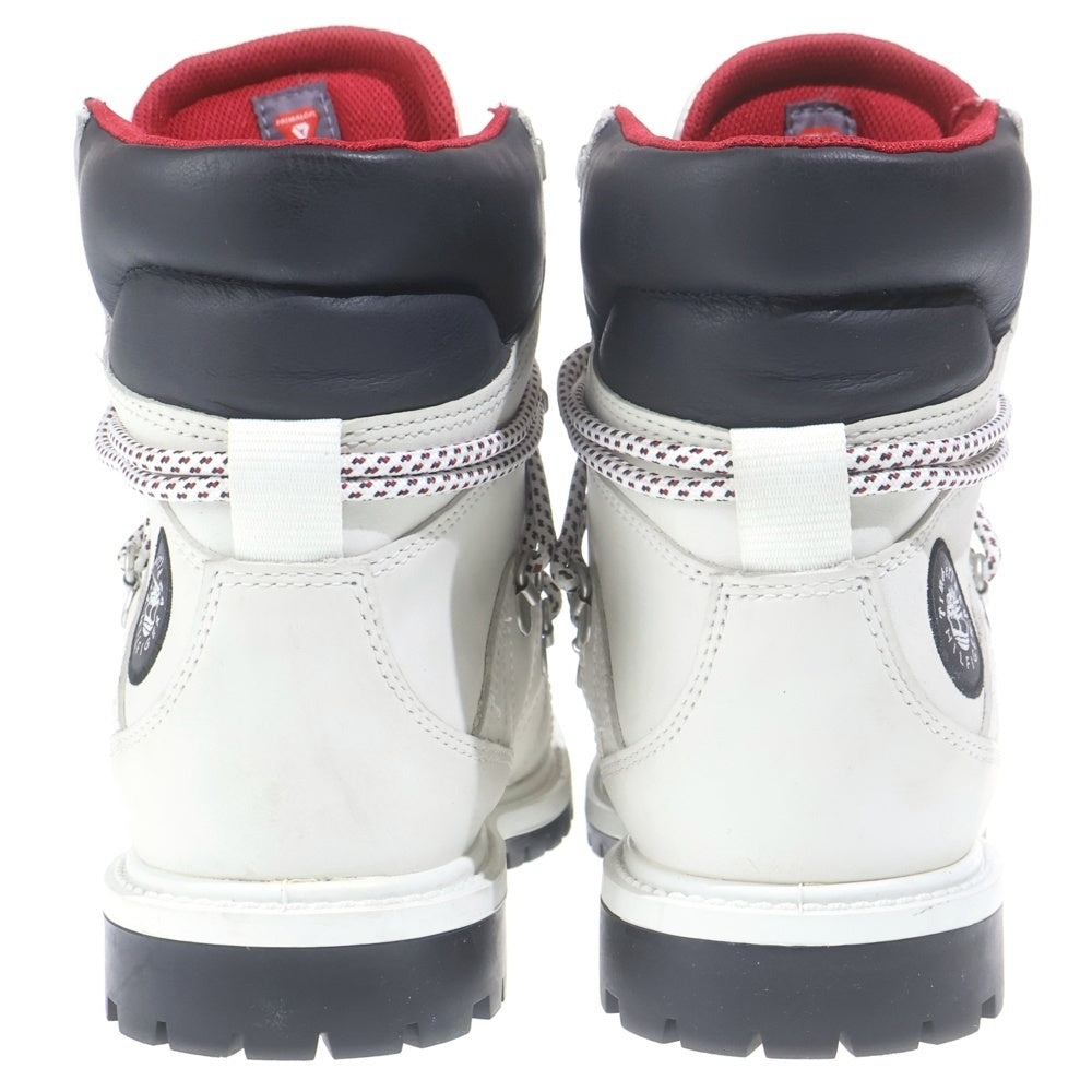 Timberland(ティンバーランド) ×TOMMY HILFIGER トミーヒルフィガー レザー ウィメンズ ハイカットブーツ ホワイト レディース