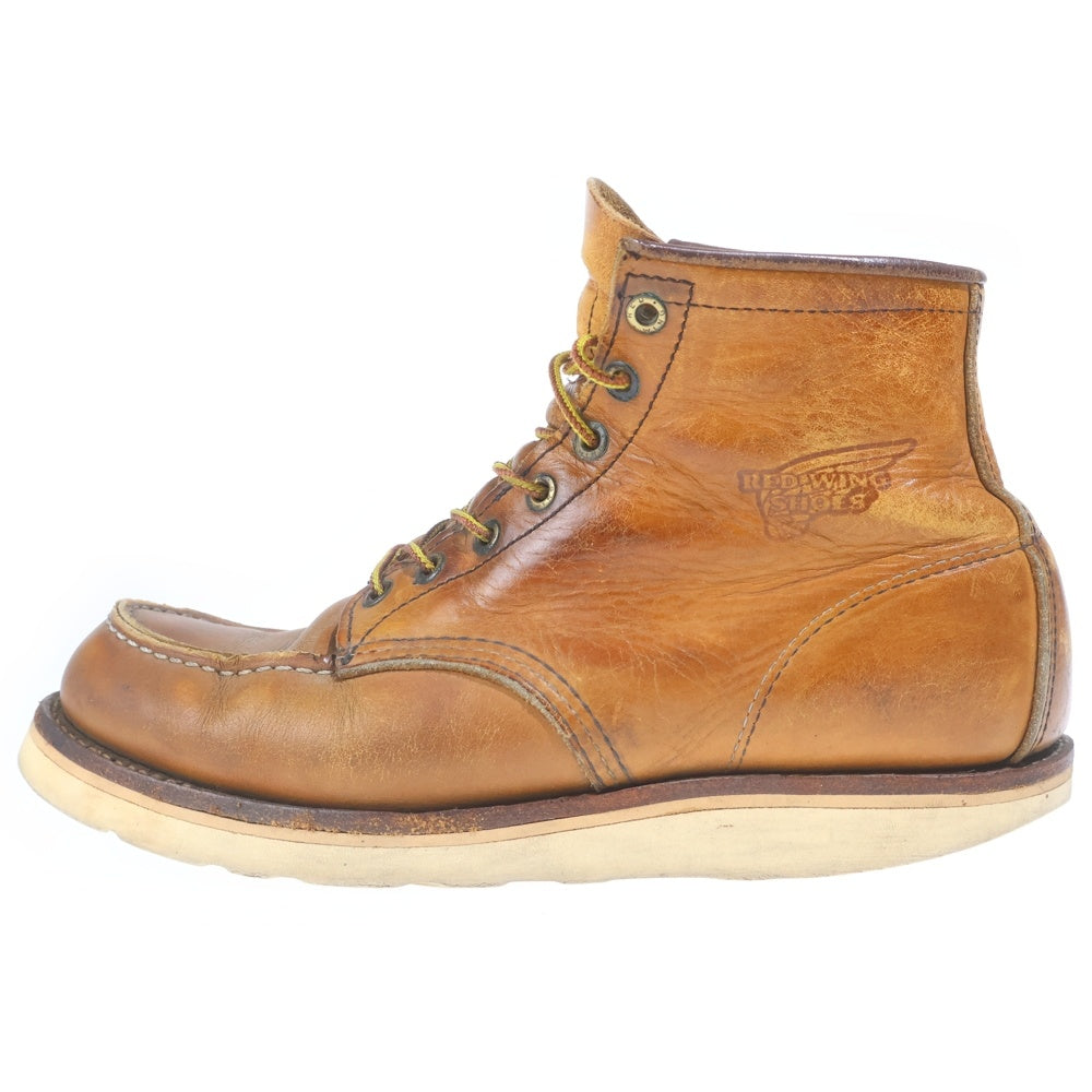 RED WING(レッド ウイング) 875 6-INCH CLASSIC MOC 6インチクラシックモックトゥ レースアップブーツ ブラウン