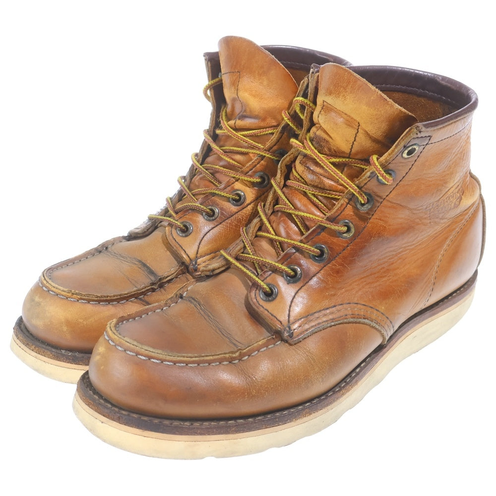 RED WING(レッド ウイング) 875 6-INCH CLASSIC MOC 6インチクラシックモックトゥ レースアップブーツ ブラウン