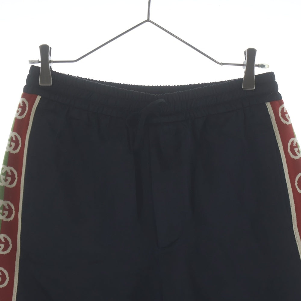GUCCI(グッチ) インターロッキング ダブルG アセテート ショーツ ハーフパンツ ブラック 625893 ZAEP5